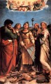 Die Heilige Cäcilie Altarretabel Renaissance Meister Raphael
